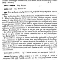 0750 - Page 740 - Livêche [G. Planchon] (bibliographie) / Lividités [Amédée Dechambre] / Llamapanui. Voy. Mucuna / Lledone. Voy. Micocoulier / Llo (Eaux minérales de) [A. Rotureau] / Lobaires (Artères). Voy. Carotide interne et vértébrale (Artères) / Lobb (Théophile) [A. Chéreau]