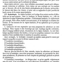 0084 - Page 80 - Lombes (Région Lombaire). Anatomie [P. Tillaux] / Pathologie [P. Tillaux]