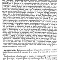 0106 - Page 102 - Lombric ou Ascaride Lombricoide [C. Davaine] (bibliographie) / Lombricaux / Muscles [Paulet]