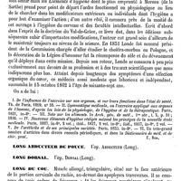 0108 - Page 104 - Londe (Charles) [E. Beaugrand] (bibliographie) / Long Abducteur du pouce. Voy. Abducteur (Long) / Long Dorsal. Voy. Dorsal (Long) / Long du cou / Muscle [Paulet]