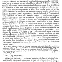 0147 - Page 143 - Lowe (Peter) [E. Beaugrand] (bibliographie) / Lower (Richard) [A. Chéreau] / Luc. Voy. Luc-sur-mer / Lucae (Sam.-Christian) [E. Beaugrand]