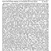 0540 - Page 536 - Lymphatique (Système). Pathologie. Maladies des ganglions lymphatiques [E. Potain] (bibliographie)