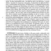 0546 - Page 542 - Lymphome [E. Potain] / Lyon (Établissement hydrothérapique) [A. Rotureau] / Lypémanie [Calmeil]