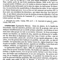 0580 - Page 576 - Lyre. Voy. Cerveau / Lyser (Michel) [A. Chéreau] (bibliographie) / Lysimachie [H. Baillon]