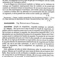 0692 - Page 688 - Magnac (Eau minérale de) [A. Rotureau] (bibliographie) / Magnanerie. Voy. Manufactures et Ventilation / Magnésie [Malaguti] / Chimie [Malaguti]