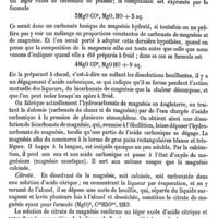 0695 - Page 691 - Magnésie. Chimie [Malaguti] / Emploi médical [Fonssagrives]