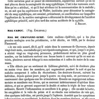 0216 - Page 212 - Mal de Brunn [J. Rollet] / Mal caduc. Voy. Épilepsie / Mal de Chavanne-Lure [J. Rollet]