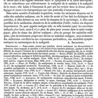 0350 - Page 346 - Malignité [Amédée Dechambre] (bibliographie) / Malinga. Voy. Cocotier / Malique (Acide) [Malaguti]