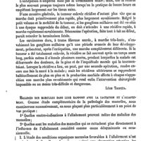 0422 - Page 418 - Mamelles. Pathologie. Contusions et Plaies [Léon Tripier] / Maladies des mamelles dans leur rapport avec la lactation et l'allaitement [A. Bouchacourt]