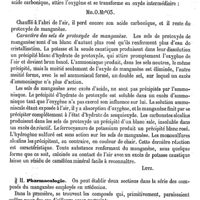 0499 - Page 495 - Manganèse. Chimie [C. Lutz] / Pharmacologie [J. Delioux de Savignac]