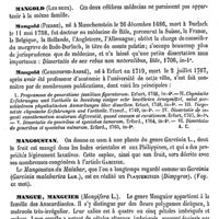 0510 - Page 506 - Mangles [H. Baillon] / Mangliers [H. Baillon] / Mangold (Les deux) [A. Chéreau] (bibliographie) / Mangoustan [G. Planchon] / Mangue, Manguier [H. Baillon]