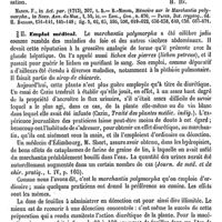 0776 - Page 772 - Marchantie. Botanique [H. Baillon] (bibliographie) / Emploi médical [Amédée Dechambre] / Marche. Voy. Locomotion / Marchetti (Les deux) [A. Chéreau]