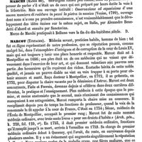 0777 - Page 773 - Marchetti (Les deux) [A. Chéreau] (bibliographie) / Marchi (Marco de) [Amédée Dechambre] / Marcot (Eustache) [A. Chéreau]