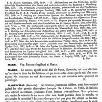 0779 - Page 775 - Marcus ou Markus (Adalbert-Friedreich) [E. Beaugrand] (bibliographie) / Mare. Voy. Rurale (hygiène) et Marais / Maréo [Amédée Dechambre] / Mareschal (Georges) [A. Chéreau]
