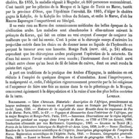 0135 - Page 131 - Maroc (Géographie médicale) [Laveran] (bibliographie) / Maroute [H. Baillon]