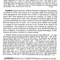 0137 - Page 133 - Marquet (François-Nicolas) [E. Beaugrand] (bibliographie) / Marquis (Alexandre-Louis) [A. Chéreau] / Marquises (Archipel des) [A. Le Roy de Méricourt]