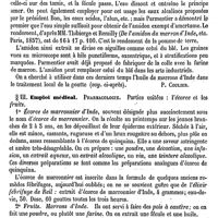 0142 - Page 138 - Marronnier d'Inde. Bromatologie [P. Coulier] / Emploi médical [J. Delioux de Savignac]