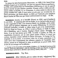 0152 - Page 148 - Marsh (Sir Henry) [E. Beaugrand] (bibliographie) / Marsh (James) [E. Beaugrand] / Marschall (André) [H. Montanier] / Marshall-Hall. Voy. Hall / Marsouin [A. Laboulbène]