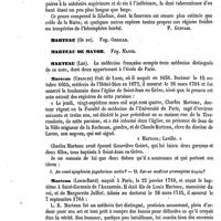 0156 - Page 152 - Marte [P. Gervais] / Marteau (Os du). Voy. Oreille / Marteau de Mayor. Voy. Mayor / Marteau (Les) [A. Chéreau] (bibliographie)