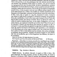 0172 - Page 168 - Martres-de-Veyre (Les) (Eaux minérales de) [A. Rotureau] (bibliographie) / Maruta. Voy. Anthémis et Maroute / Marx (Joseph) [A. Chéreau]