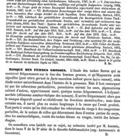 0176 - Page 172 - Masius (Georges-Henri) [H. Montanier] (bibliographie) / Masque des femmes grosses [Amédée Dechambre] / Massa (Nicolas) [A. Chéreau]