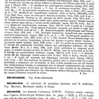 0565 - Page 561 - Meckel (Les) [E. Beaugrand] (bibliographie) / Méconamide. Voy. Acide méconique / Méconates. Voy. Méconine, Méconique (acide) / Méconine (ou hydrure d'opianyle) [P. Schützenberger]