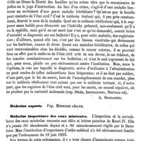 0595 - Page 591 - Médecins de l'état civil [Amédée Dechambre] / Médecins experts. Voy. Médecine légale / Médecins inspecteurs des eaux minérales [Amédée Dechambre]