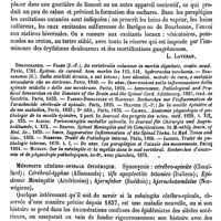 0650 - Page 646 - Méningite [L. Laveran] (bibliographie)