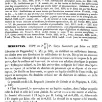 0023 - Page 19 - Mercado (Luiz) [E. Beaugrand] (bibliographie) / Mercaptan [Malaguti]