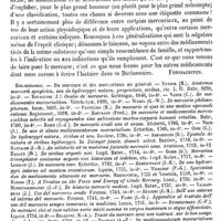 0079 - Page 75 - Mercure. Thérapeutique [Fonssagrives] (bibliographie) [E. Beaugrand]