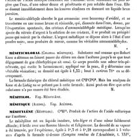 0145 - Page 141 - Mésite [Malaguti] / Mésitène [Malaguti] / Mésitic-aldéhyde (Aldéhyde mésitique) [Malaguti] / Mésitichloral (Chloral mésitique) [Malaguti] / Mésitilol. Voy. Mésitylène / Mésitique (Alcool). Voy. Acétone / Mésitylène (Mésitylol) [Malaguti] / Mesmer (Antoine) [A. Chéreau]