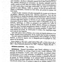 0370 - Page 366 - Méthol [C. Lutz] / Méthonique [G. Planchon] (bibliographie) / Méthyl-acétyle. Voy. Acétone / Méthylal [C. Lutz] / Méthylamine [C. Lutz]