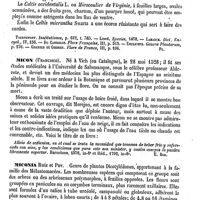 0560 - Page 556 - Micocoulier [G. Planchon] (bibliographie) / Micon (Francisco) [E. Beaugrand] / Miconia [G. Planchon]