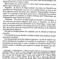 0791 - Page 787 - Moelle épinière. Pathologie. Hémorrhagies rachidiennes [Bouchard] (bibliographie)