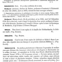 0091 - Page 87 - Molina [G. Planchon] / Molinelli (Pierre-Paul) [A. Chéreau] (bibliographie) / Molinetti (Les) [A. Chéreau] / Molle. Voy. Schinus [G. Planchon] / Mollène. Voy. Molène / Mollugo [G. Planchon] / Molluscum [Michel]