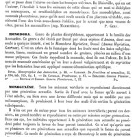 0149 - Page 145 - Monochlorhydrine [Malaguti] / Monocle. Voy. Bandages / Monocotylédonées (Plantes). Voy. Botanique / Monodelphes [Paul Gervais] / Monodora [G. Planchon] (bibliographie) / Monogenèse [C. Davaine]