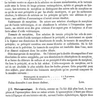 0497 - Page 493 - Morphine et Apomorphine. Chimie et pharmacie [C. Lutz] / Thérapeutique [Fonssagrives]