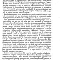 0069 - Page 65 - Musculaire (Tissu). Pathologie (suite). Pathologie spéciale / Paralysie pseudo-hypertrophique ou myo-sclérosique [A. Kelsch]