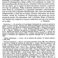 0122 - Page 118 - Musculaire (Tissu). Pathologie chirurgicale [Albert Hénocque] (bibliographie)