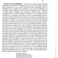 0157 - Page 153 - Mussoenda [G. Planchon] (bibliographie) / Mutage [Amédée Dechambre] / Mutilations éthniques [A. Chéreau]