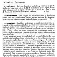 0324 - Page 320 - Myristique (Acide) [Schützenberger] / Myristone [Schützenberger] / Myrmécie. Voy. Araignées / Myrmécobie [Paul Gervais] / Myrobalanées [G. Planchon] / Myrobalans [G. Planchon]