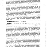 0345 - Page 341 - Myrte. Emploi médical [J. Delioux de Savignac] / Myrtiforme (Muscle) [Amédée Dechambre] / Myrtiforme (Caroncule). Voy. Vagin / Myrtille. Voy. Airelle [G. Planchon] / Mytilidés [Paul Gervais] / Myxine [Paul Gervais] / Myxogastres. Voy. Myxomycètes