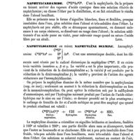 0412 - Page 408 - Naphtylamine, Naphtalidine, Naphtalidam [C. Lutz] / Naphtylcarbamide [C. Lutz] / Naphtyldiamine ou mieux Naphtylène diamine [C. Lutz]