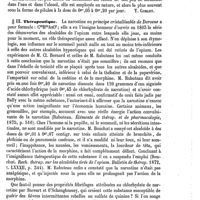0427 - Page 423 - Narcotine / Pharmacologie [T. Gobley] / Thérapeutique [Fonssagrives]