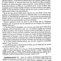 0429 - Page 425 - Nard [G. Planchon] (bibliographie) / Nardostachys [G. Planchon]