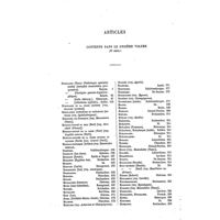 0822 - Page 818 - Articles contenus dans le onzième volume (2e série)