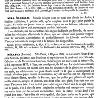 0088 - Page 84 - Neill (Les) [L. Hahn] (bibliographie) / Nela Naregam [G. Planchon] / Nélaton (Auguste) [A. Chéreau]