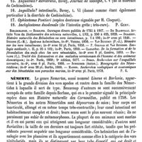 0094 - Page 90 - Nématoïdes [Paul Gervais] (bibliographie) / Némerte [Paul Gervais] / Nemesius [E. Beaugrand]