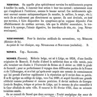 0632 - Page 628 - Nerveux (Système). Physiologie [François-Franck] (bibliographie) / Nervins [Amédée Dechambre] / Nervosisme. Voy. Médecine (Histoire de la) et Névropathie et Nerveuses (maladies) [Amédée Dechambre] / Nesoea. Voy. Salicaire / Nessel (Les) [L. Hahn]