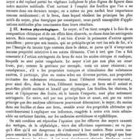 0729 - Page 725 - Noyer, Noix. Pharmacologie [J. Delioux de Savignac] / Action physiologique [J. Delioux de Savignac]